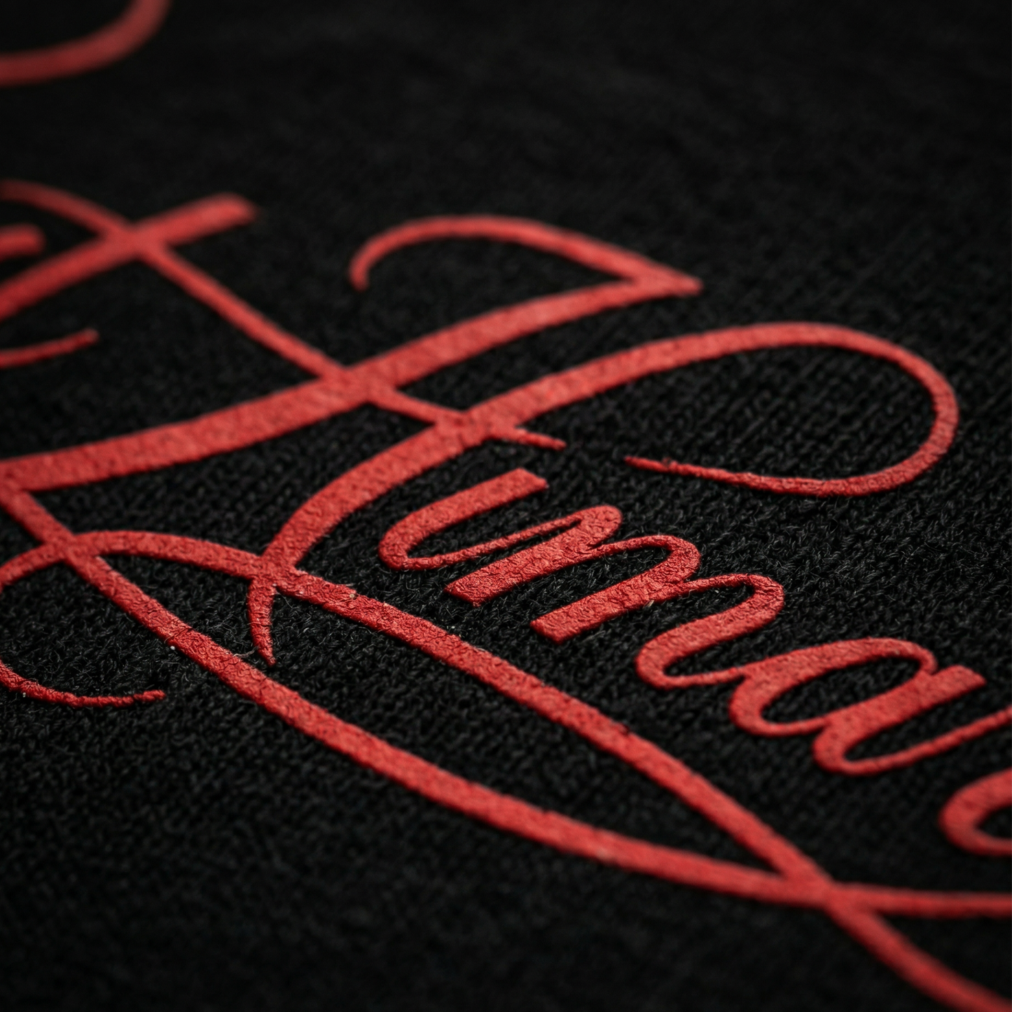 Almost Human Script Boxy Tee