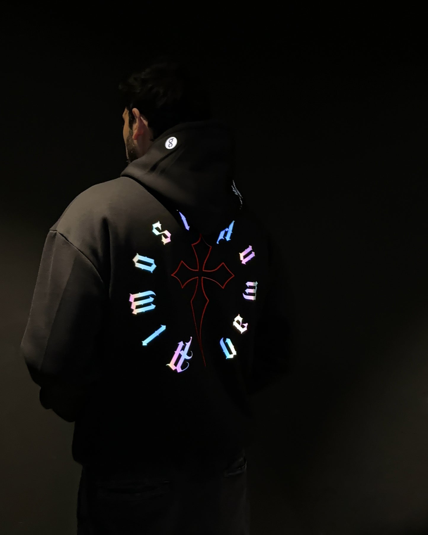 Almost Human Reflective Hoodie