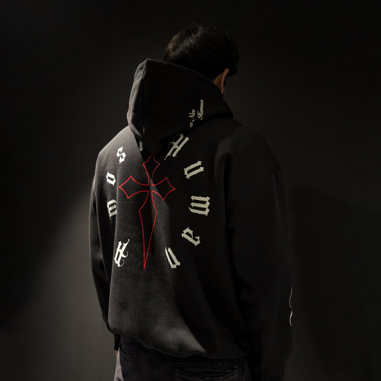 Almost Human Reflective Hoodie