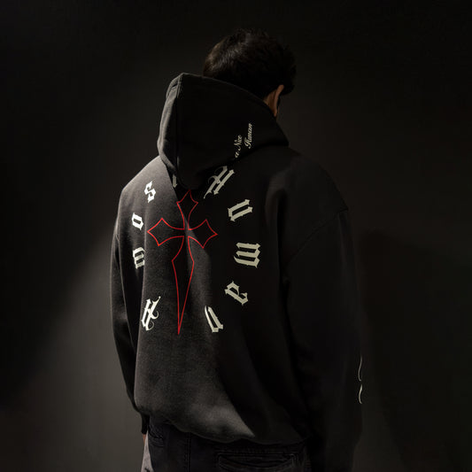 Almost Human Reflective Hoodie