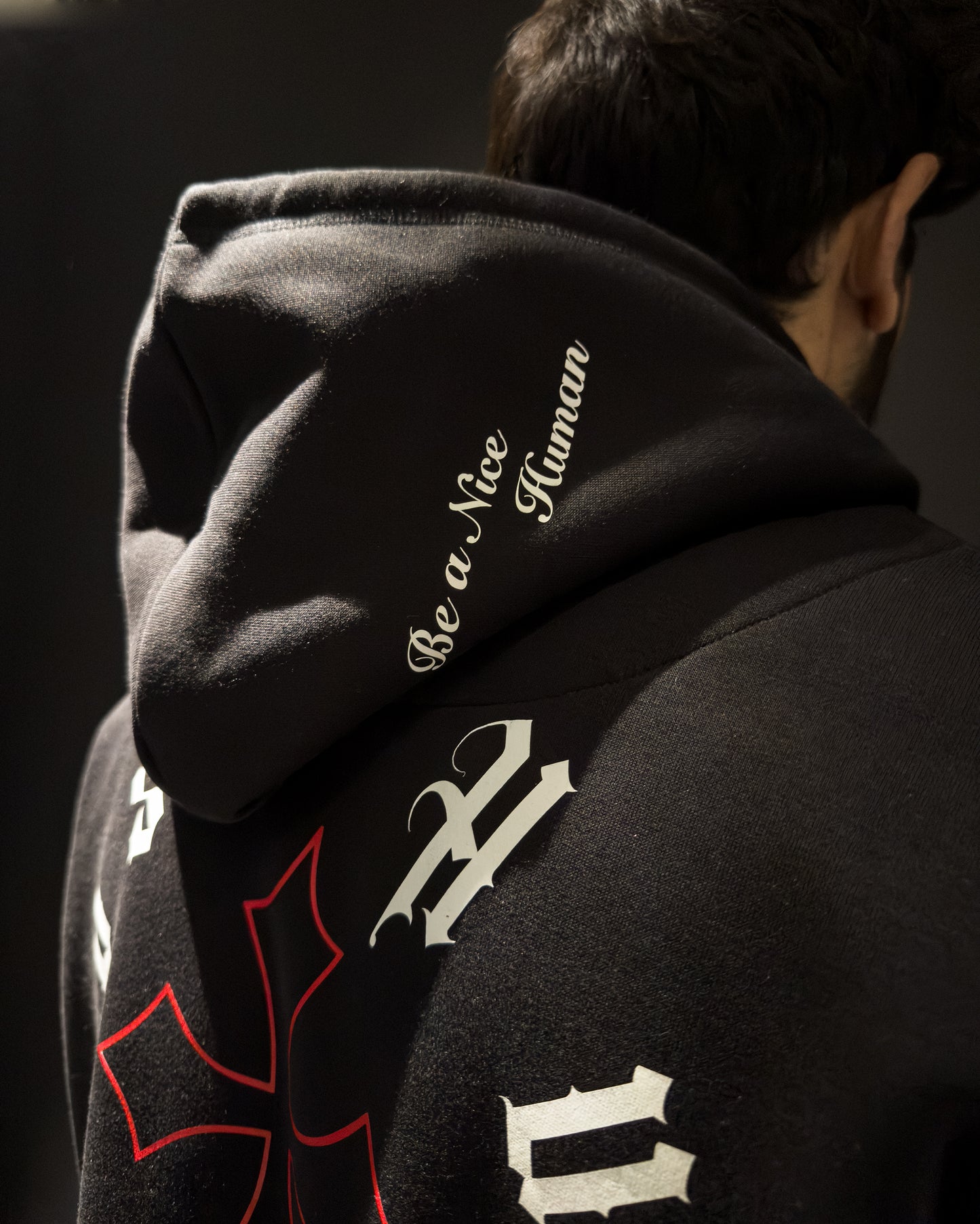 Almost Human Reflective Hoodie