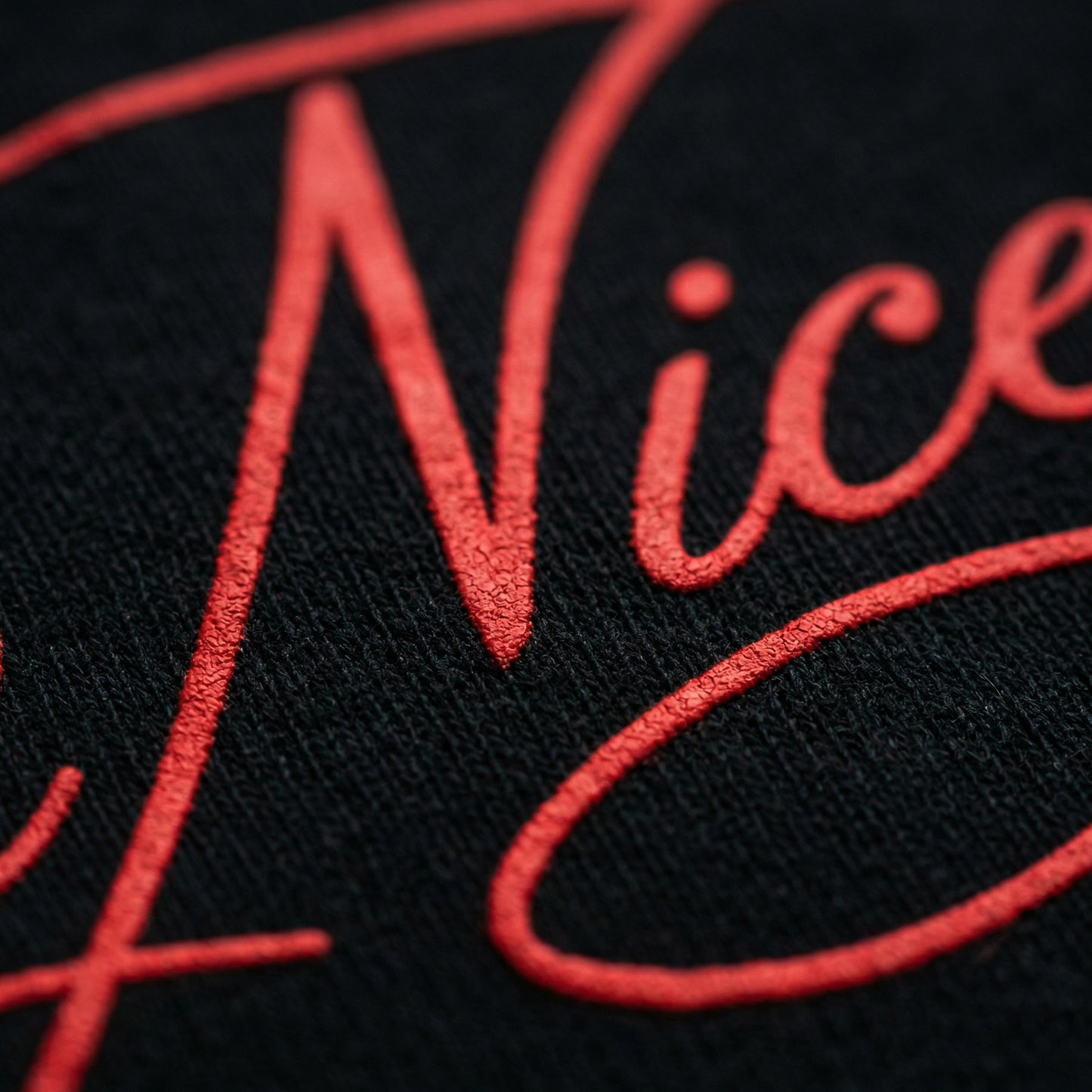 Almost Human Script Boxy Tee